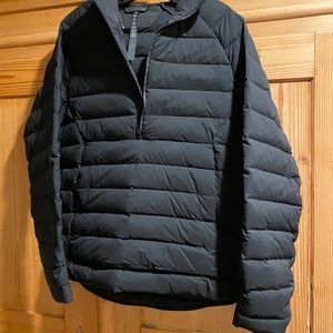 Lululemon puffer pullover lightweight, black